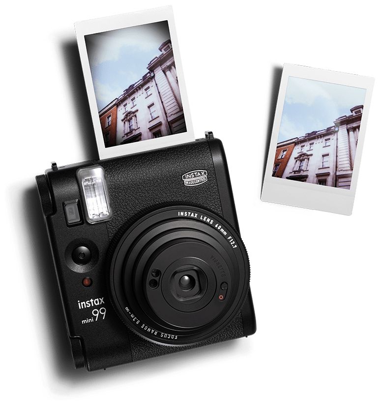 Instax Mini 99  62 x 46 mm Sofortbild Kamera (Schwarz) 