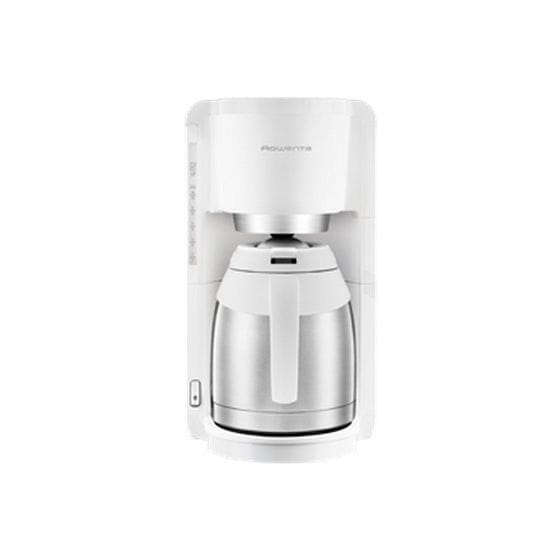 CT3811 Adagio Thermo 12 Tassen Thermo Filterkaffeemaschine 1,2 l  (Edelstahl, Weiß) 