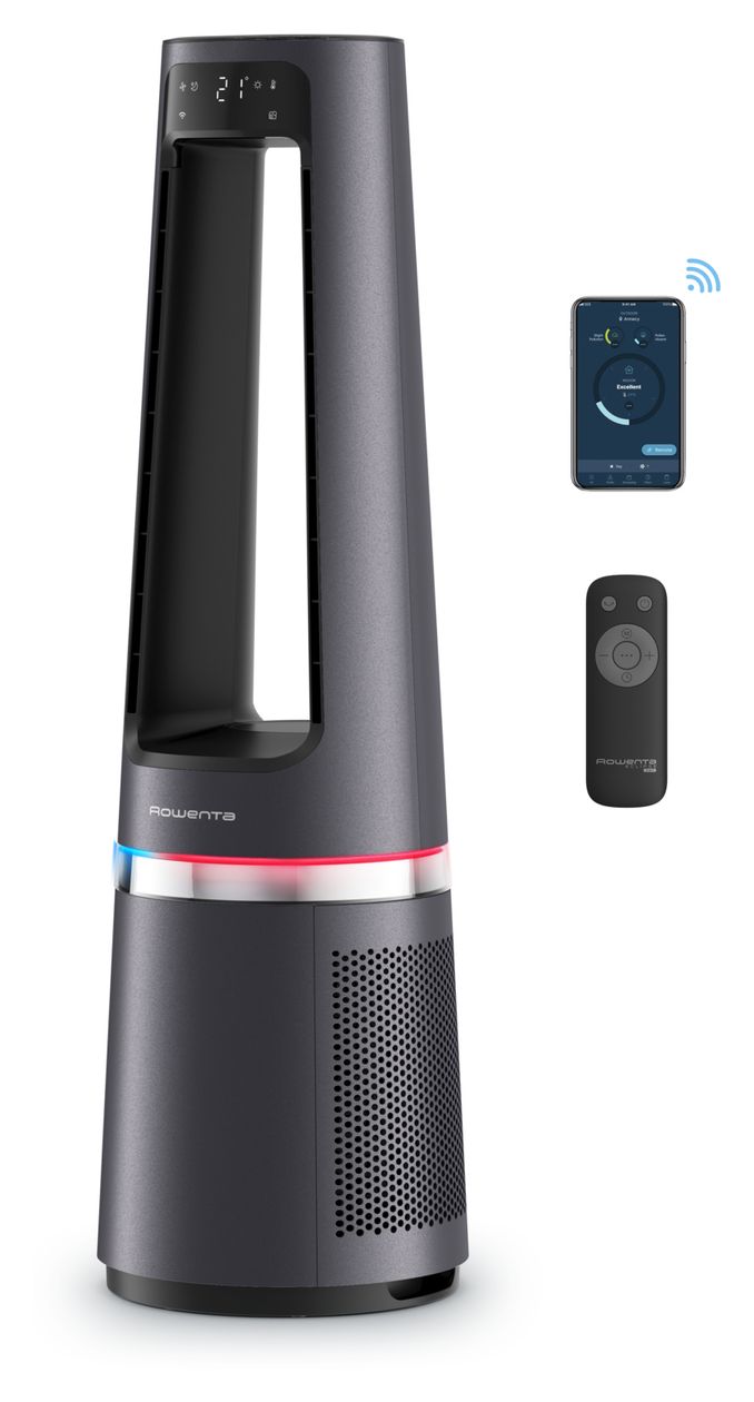 QU5072 Eclipse 3in1 Connect Luftreiniger  (Grau) 