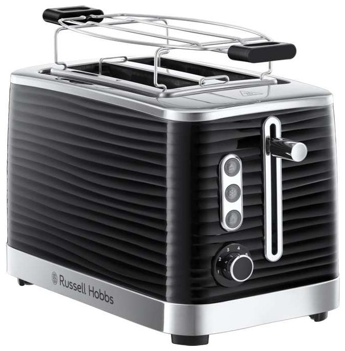 24371-56 Inspire Black Toaster 1050 W 2 Scheibe(n) 6 Stufen (Schwarz) 