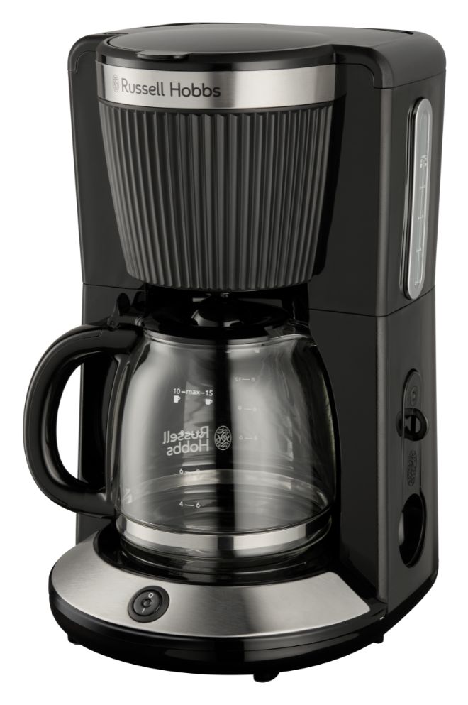 26780-56	Bronte 10 Tassen Filterkaffeemaschine 1,2 l  (Schwarz, Silber) 