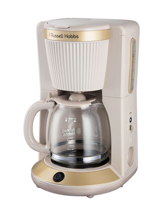 26781-56	Bronte 10 Tassen Filterkaffeemaschine 1,2 l  (Gold, Steinfarbe) 