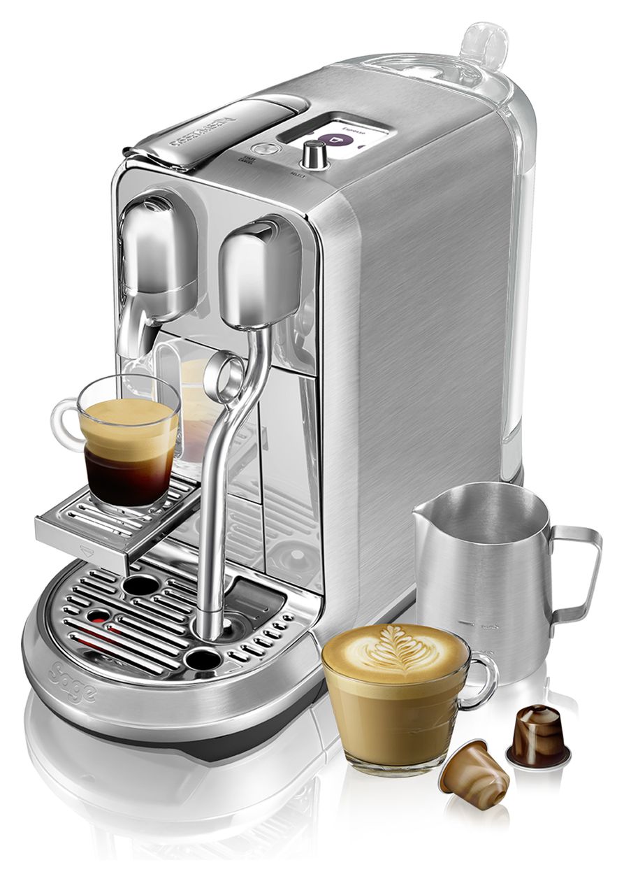Creatista Plus Nespresso Kapselmaschine 19 bar 1,5 l  (Silber) 