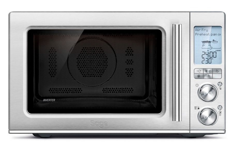 The Combi Wave 3in1 Freistehende Mikrowelle 1100 W Größe: groß Grill  (Edelstahl) 