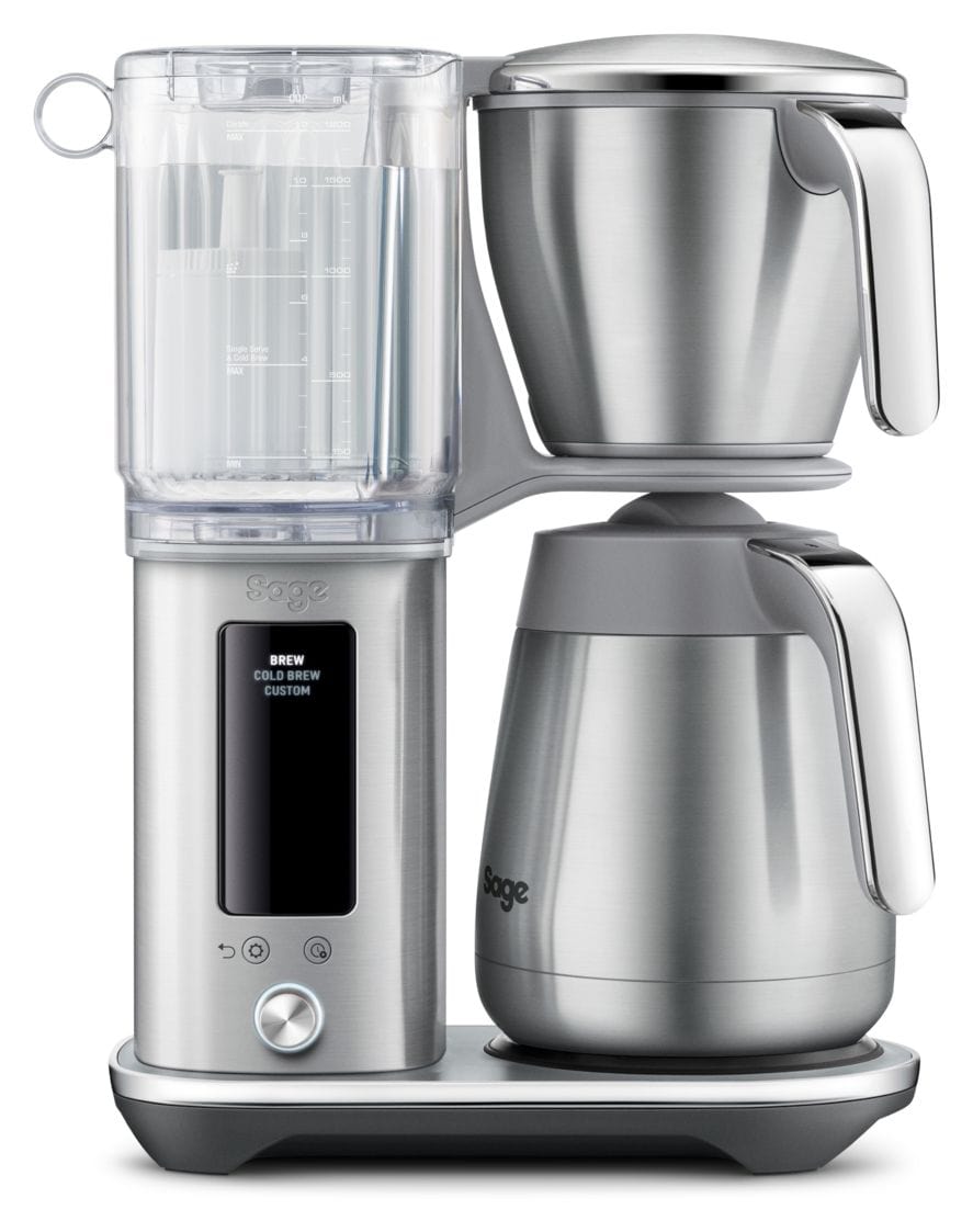 The Luxe Brewer 12 Tassen Thermo Filterkaffeemaschine 1,8 l  (Edelstahl) 