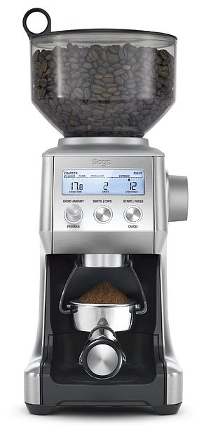the Smart Grinder Pro Kaffeemühle für 450 g 