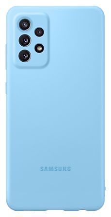 Silicone Case Cover für Samsung Galaxy A72 (Blau) 