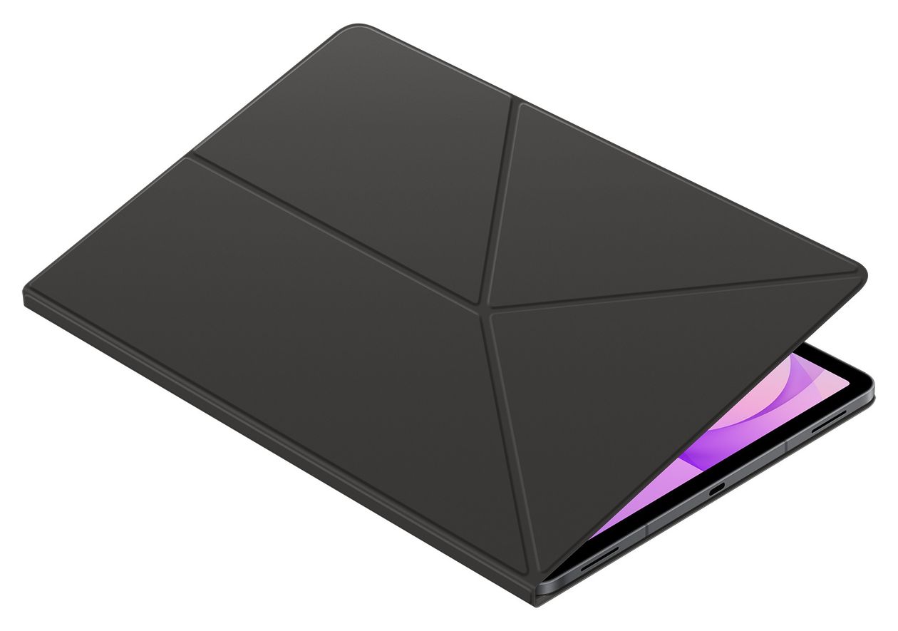 Book Cover Cover für Samsung Galaxy Tab S12 Plus Schlagfest, Kratzresistent (Grau) 