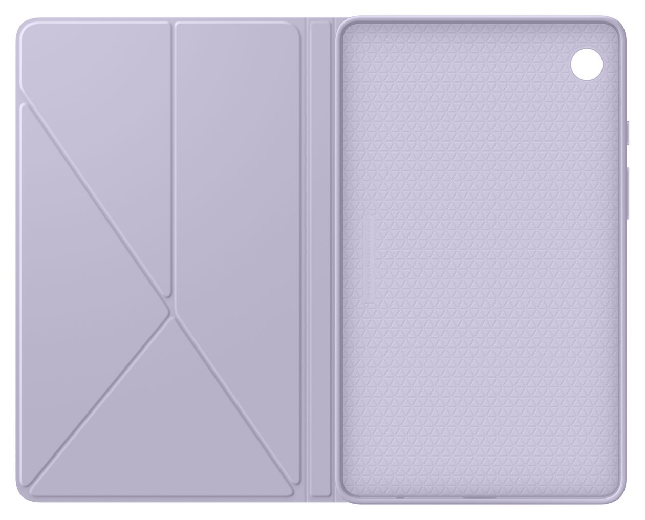 Book Cover EF-BX110 Folio für Samsung Galaxy Tab A9 bis 22,1 cm (8.7") Stoßfest, Kratzresistent (Weiß) 