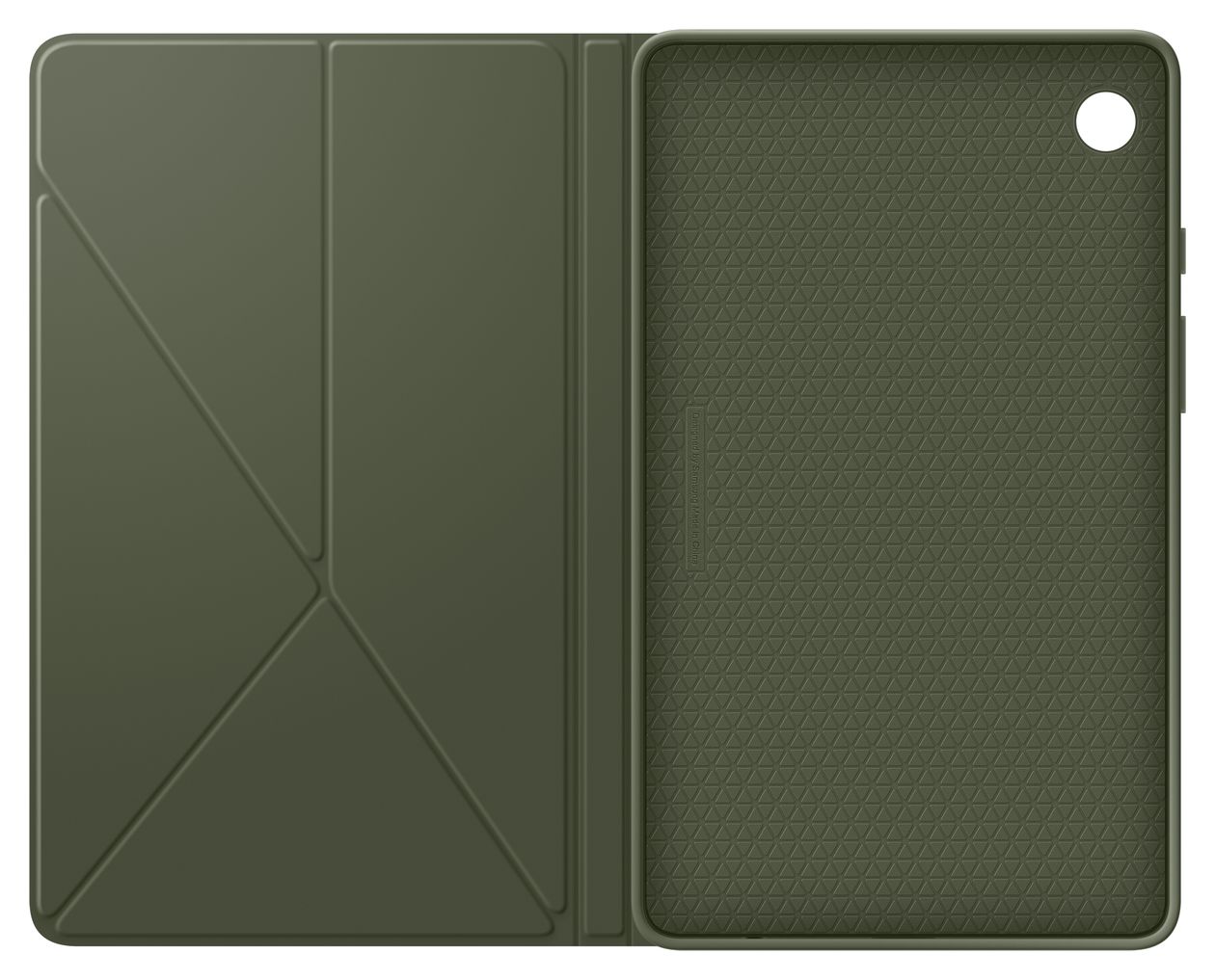Book Cover EF-BX110 Folio für Samsung Galaxy Tab A9 bis 22,1 cm (8.7") Stoßfest, Kratzresistent (Schwarz) 