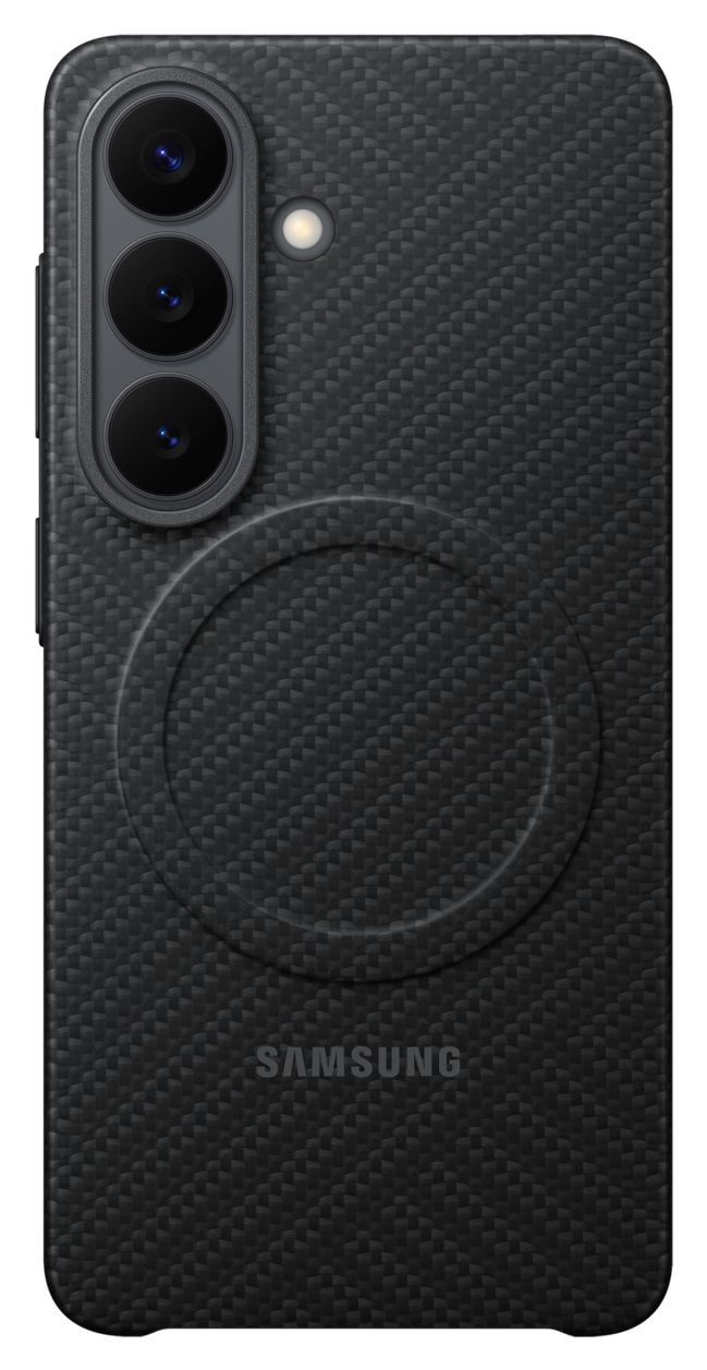 Carbon Magnet Case Cover für Samsung Galaxy S26  (Schwarz) 