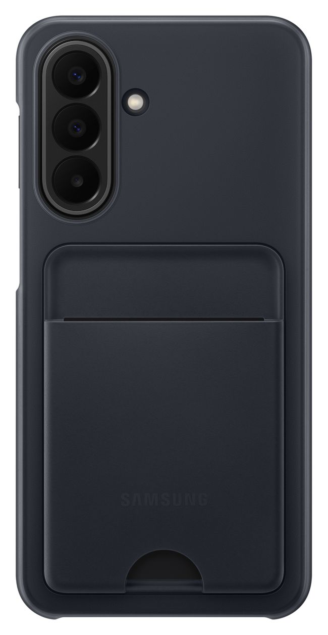 Card Slot Case Cover für Samsung Galaxy A27 5G  (Schwarz) 