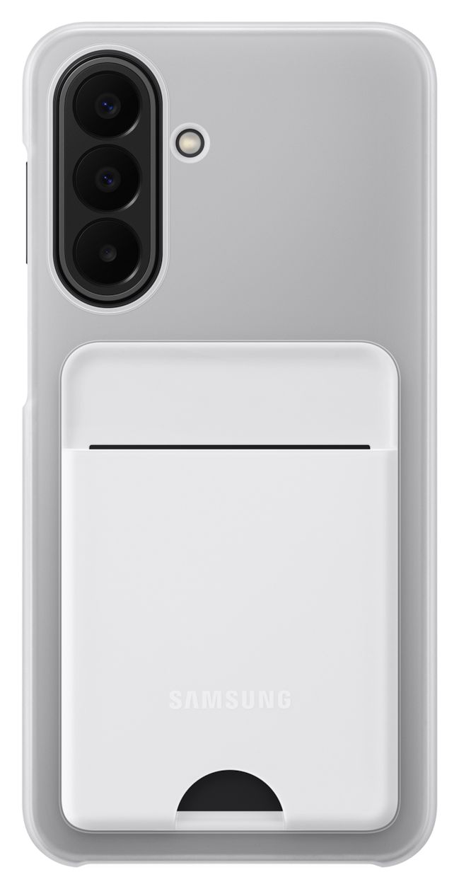Card Slot Case Cover für Samsung Galaxy A27 5G  (Hellgrau) 