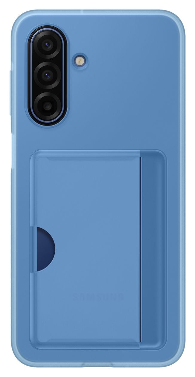 Card Slot Case Kartenhalter für Galaxy A17 4G / 5G (Blau) 