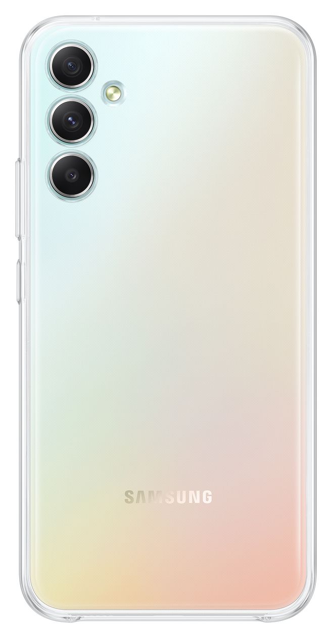 Clear Cover für Samsung Galaxy A34  (Transparent) 