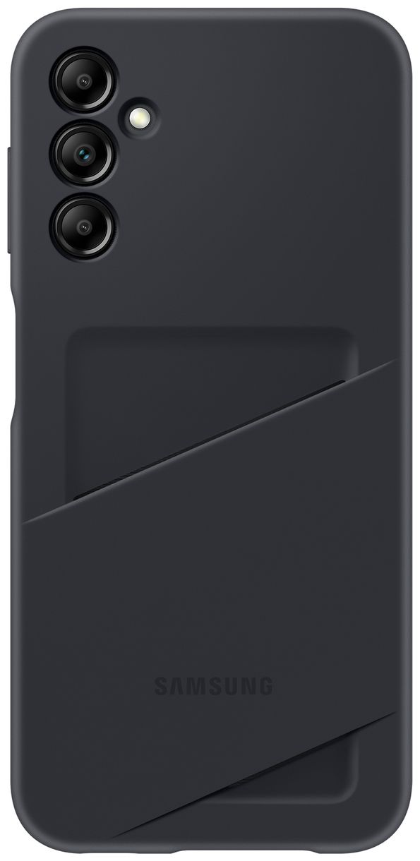 Card Slot Case Cover für Samsung Galaxy A14 5G / A14 (Schwarz) 