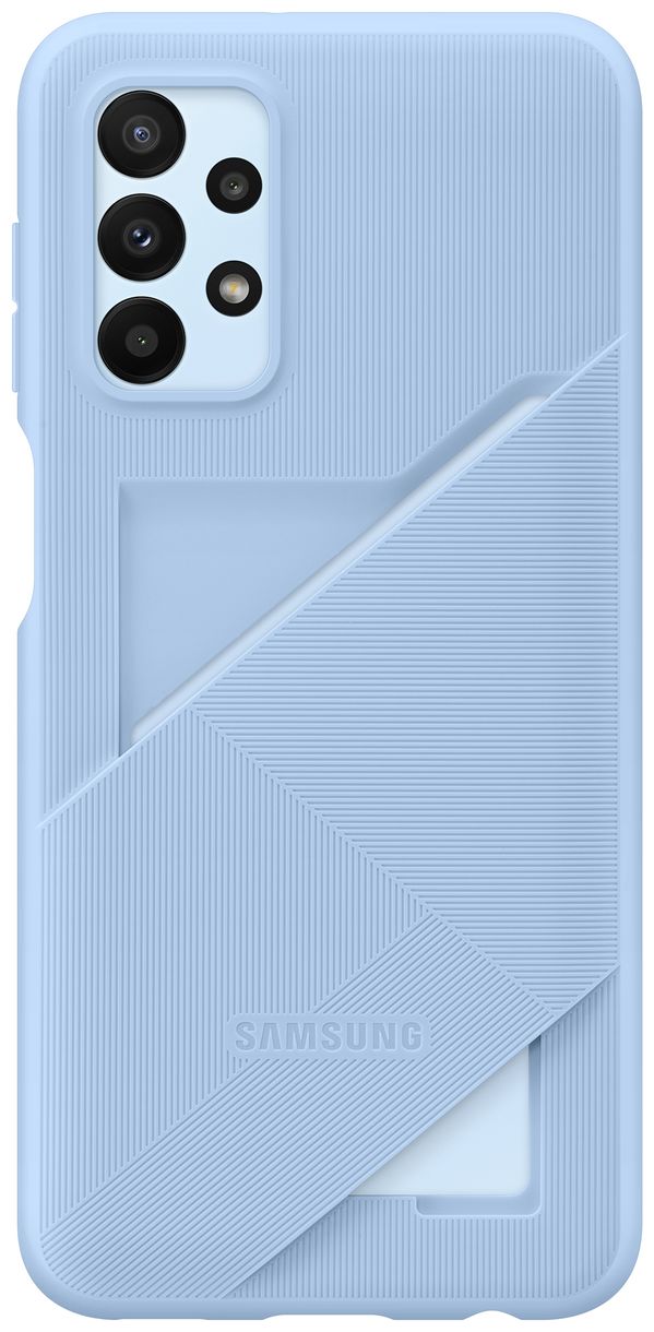 Card Slot Cover Cover für Samsung Galaxy A23 (Blau) 