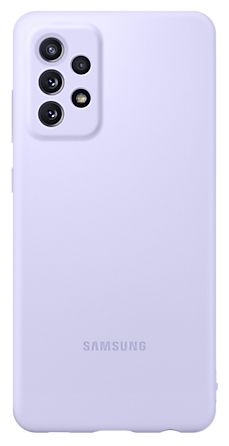 Silicone Case Cover für Samsung Galaxy A72 (Violett) 