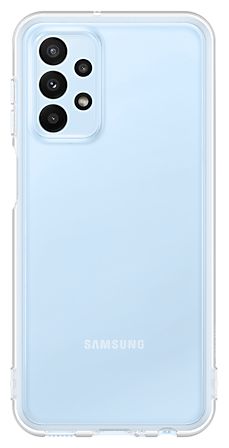 Soft Clear Cover Cover für Samsung Galaxy A23 (Transparent) 