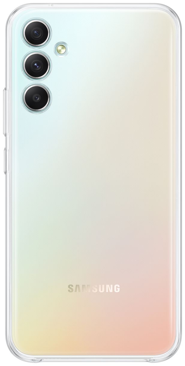 Clear Case Cover für Samsung Galaxy A34 (Transparent) 