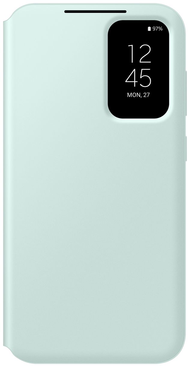 Smart View Wallet Case Geldbörsenhülle für Samsung Galaxy S23 FE (Mintfarbe) 