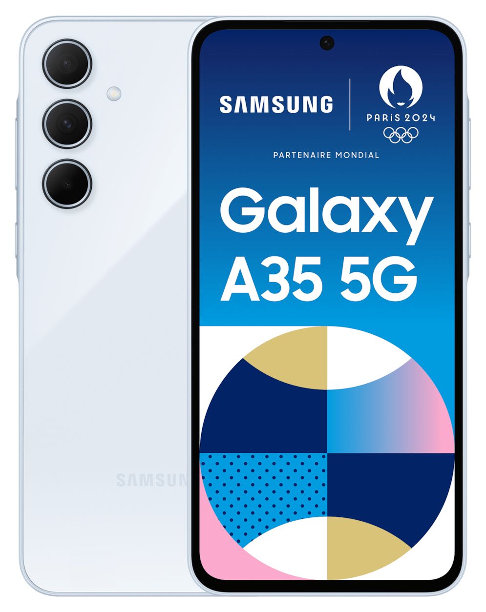 Galaxy A35 256 GB 5G Smartphone 16,8 cm (6.6 Zoll) 2,0 GHz Android 50 MP Dreifach Kamera Dual Sim (Awesome Iceblue) 