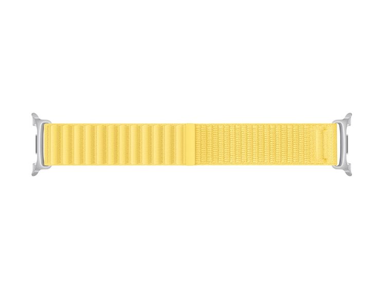 Fabric Band Armband S/M 52 mm Samsung Galaxy Watch9 (Watch8)  (Gelb) 