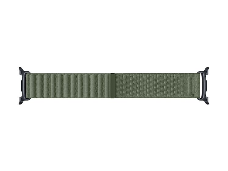 Fabric Band Armband S/M 52 mm Samsung Galaxy Watch9 (Watch8)  (Olive) 