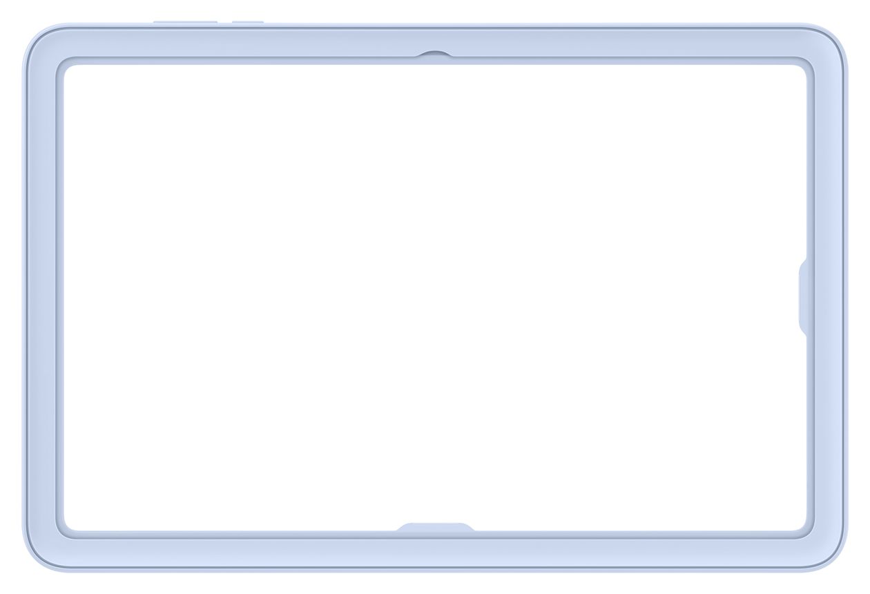 Frame Cover für Samsung Galaxy Tab S11 Ultra bis 37,1 cm (14.6") Stoßfest, Schlagfest (Blau) 