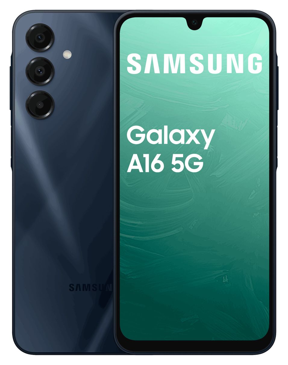 Galaxy A16 128 GB 5G Smartphone 17 cm (6.7 Zoll) 2,0 GHz Android 50 MP Dreifach Kamera Dual Sim WiFi 5 (Blue Black) 