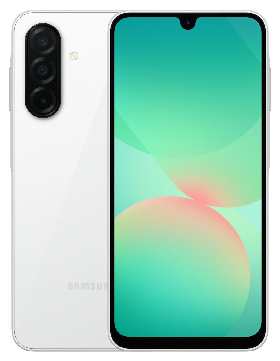 Galaxy A26 128 GB 5G Smartphone 17 cm (6.7 Zoll) Android 50 MP Dreifach Kamera Dual Sim WiFi 5  (Weiß) 