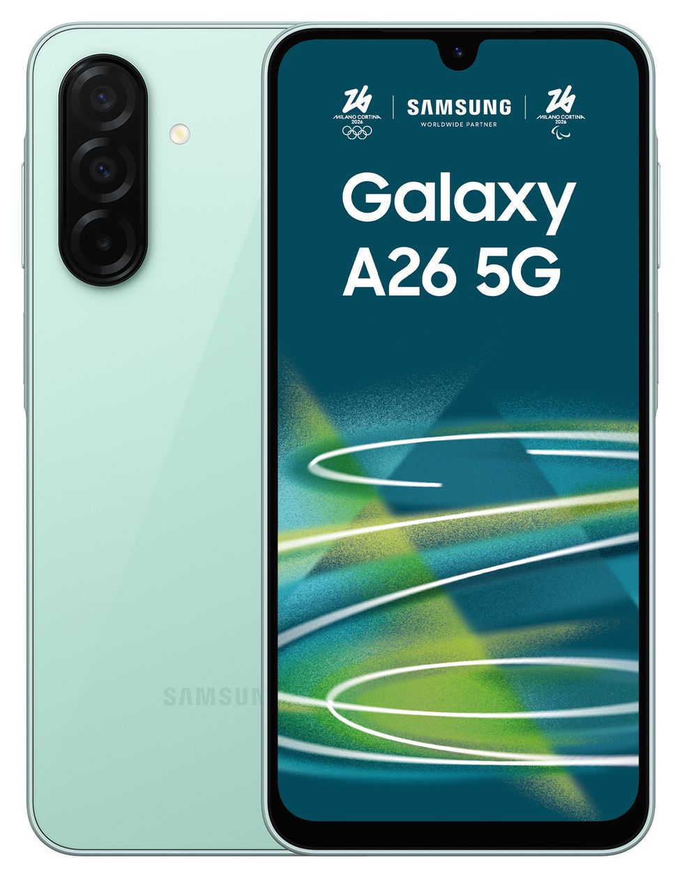 Galaxy A26 128 GB 5G Smartphone 17 cm (6.7 Zoll) Android 50 MP Dreifach Kamera Dual Sim WiFi 5  (Mintfarbe) 