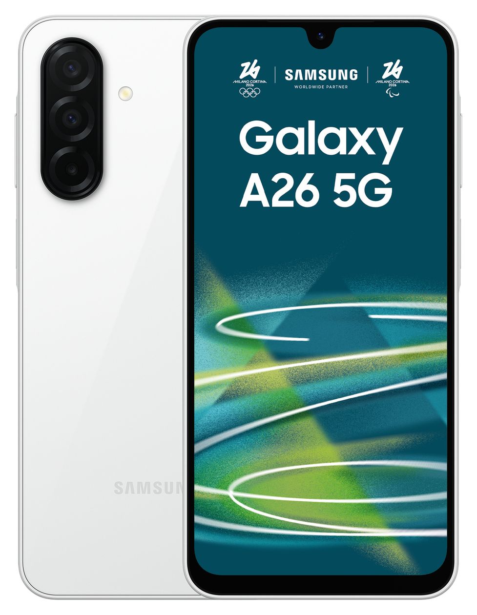 Galaxy A26 128 GB 5G Smartphone 17 cm (6.7 Zoll) Android 50 MP Dreifach Kamera Dual Sim WiFi 5  (Weiß) 