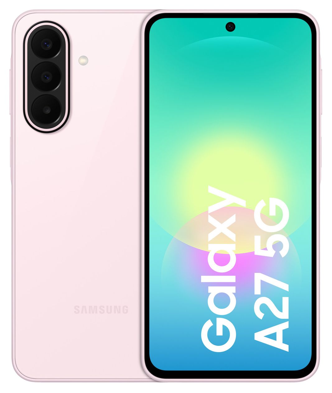 Galaxy A27 128 GB 5G Smartphone 17 cm (6.7 Zoll) Android 50 MP Dreifach Kamera Dual Sim WiFi 5  (Hellrosa) 