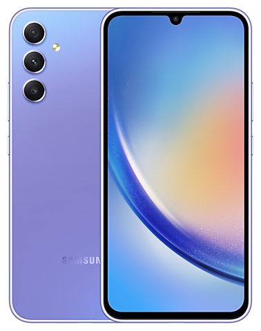Galaxy A34 5G Smartphone 16,8 cm (6.6 Zoll) 128 GB Android 48 MP Dreifach Kamera Dual Sim (Awesome Violet) 