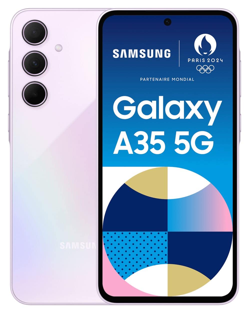 Galaxy A35 256 GB 5G Smartphone 16,8 cm (6.6 Zoll) 2,0 GHz Android 50 MP Dreifach Kamera Dual Sim (Awesome Lilac) 