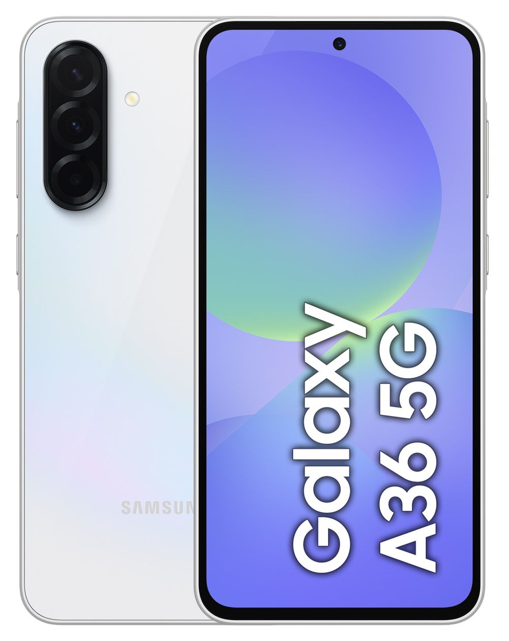 Galaxy A36 128 GB 5G Smartphone 17 cm (6.7 Zoll) Android 50 MP Dreifach Kamera Dual Sim WiFi 6 (Awesome White) 