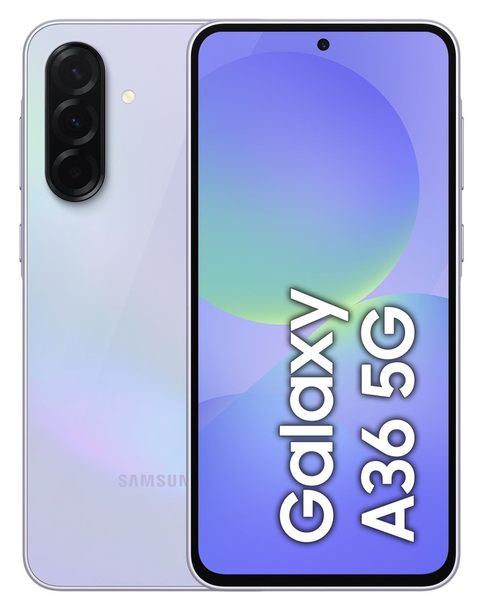 Galaxy A36 256 GB 5G Smartphone 17 cm (6.7 Zoll) 1,8 GHz Android 50 MP Dreifach Kamera Dual Sim WiFi 6 (Awesome Lavender) 