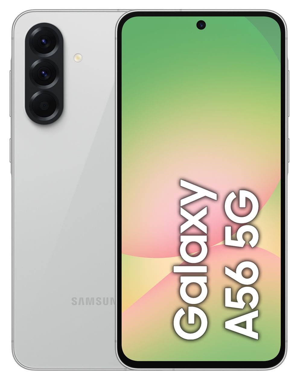 Galaxy A56 256 GB 5G Smartphone 17 cm (6.7 Zoll) 2,6 GHz Android 50 MP Dreifach Kamera Dual Sim WiFi 6 (Awesome Lightgray) 