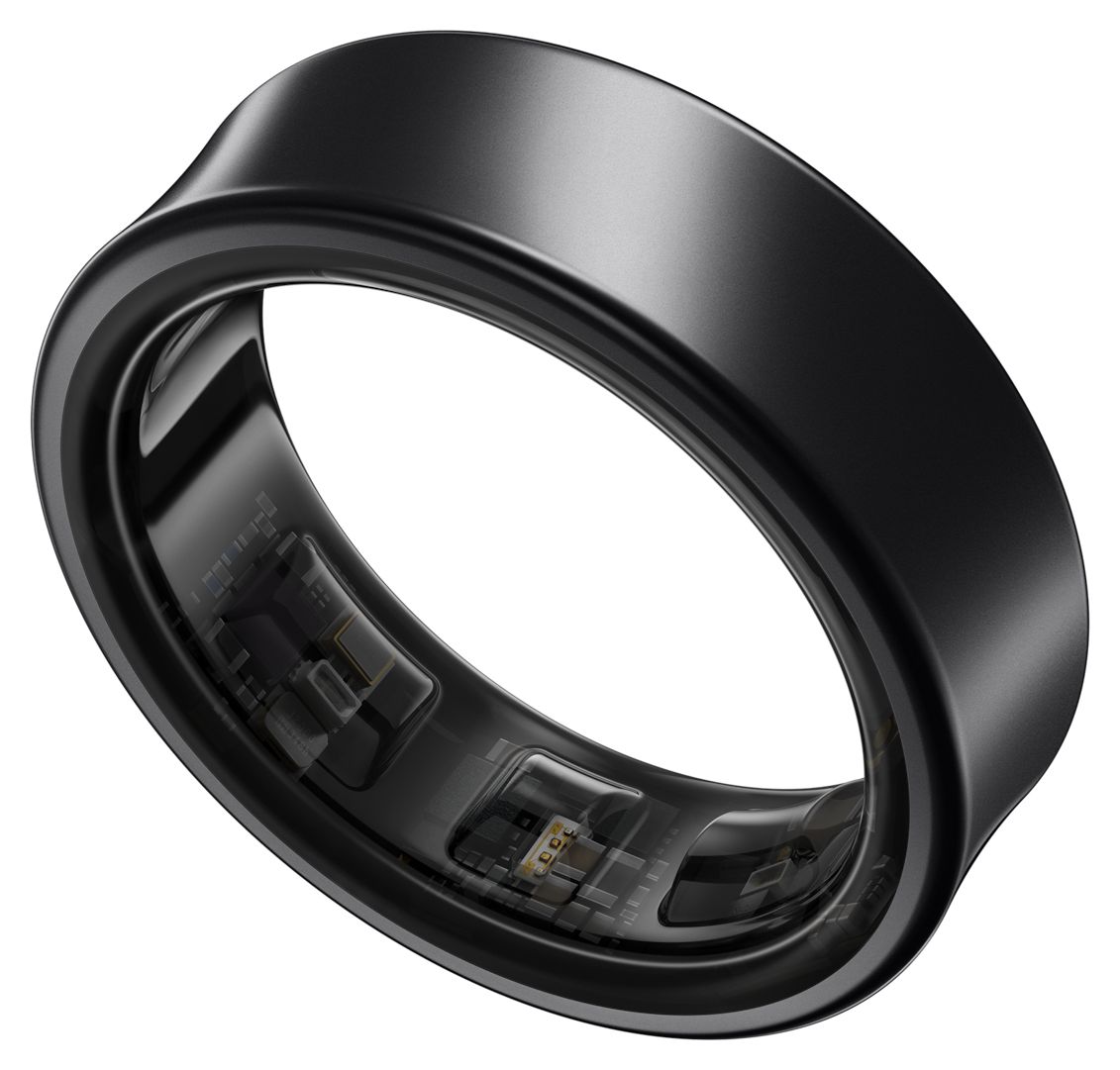 Galaxy Ring Smart Ring Größe 15  (Schwarz) 