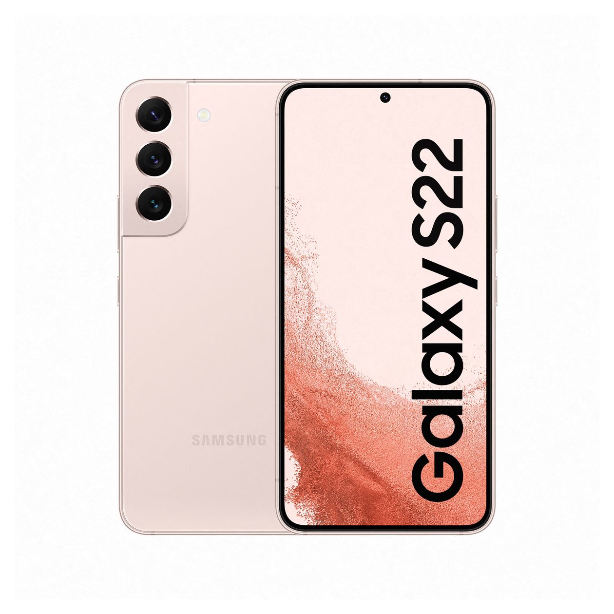 Galaxy S22 128 GB 5G Smartphone 15,5 cm (6.1 Zoll) 2,8 GHz Android 50 MP Dreifach Kamera Dual Sim (Gold, Pink) 