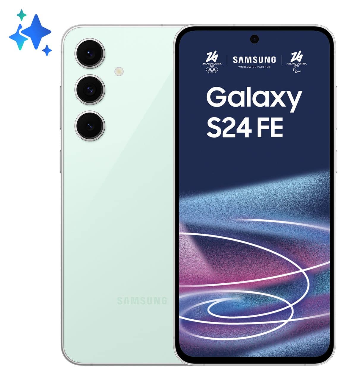 Galaxy S24 FE 128 GB 5G Smartphone 17 cm (6.7 Zoll) Android 50 MP Dreifach Kamera Dual Sim  (Mintfarbe) 