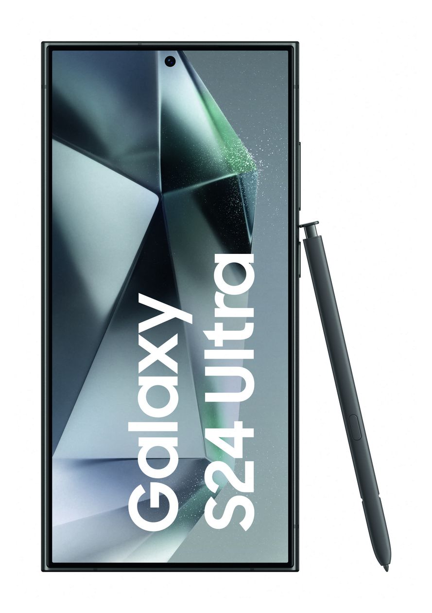 Galaxy S24 Ultra 256 GB 5G Smartphone 17,3 cm (6.8 Zoll) Android 200 MP Vierfach Kamera Dual Sim (Schwarz, Titan) 