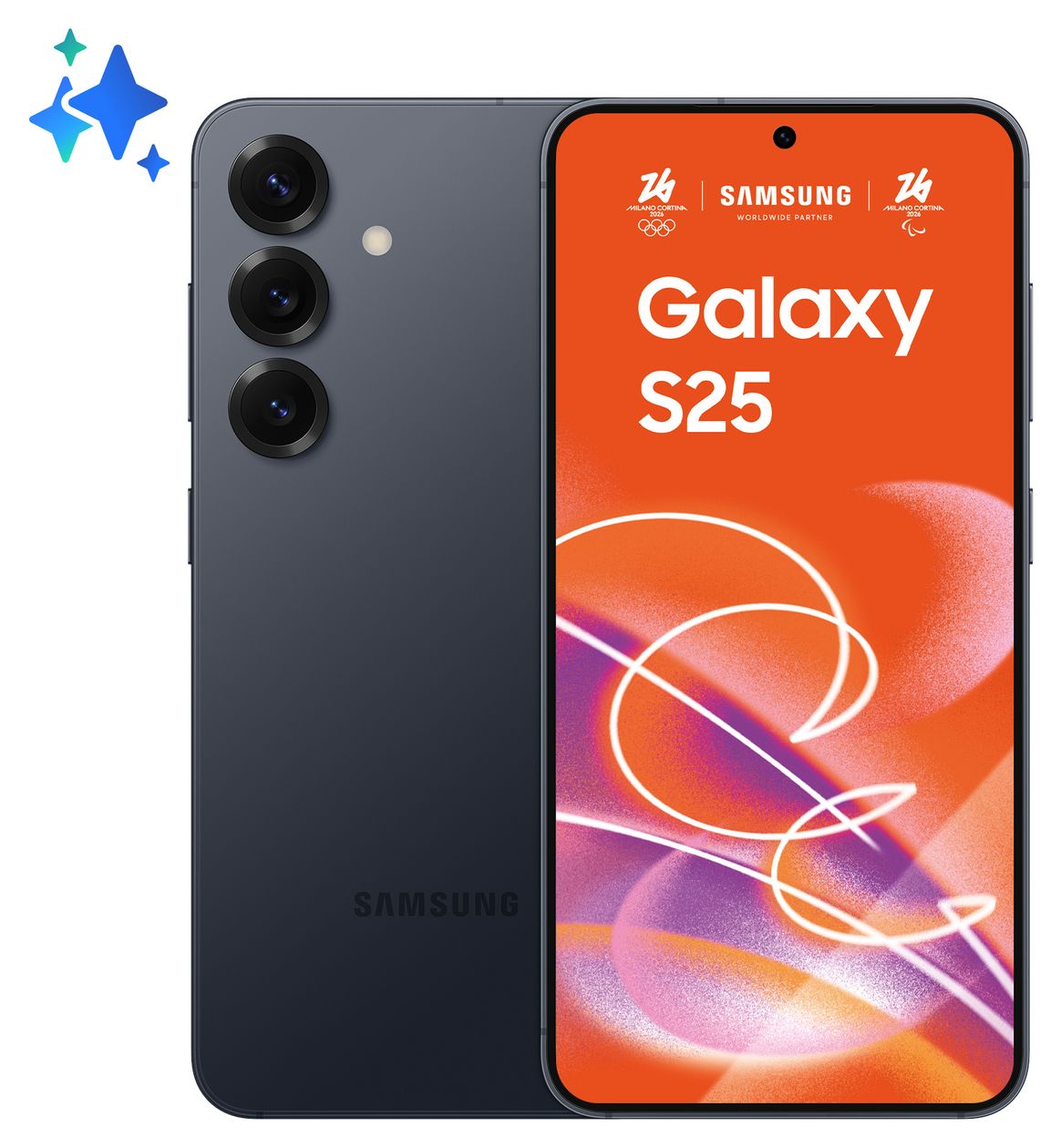 Galaxy S25 256 GB 5G Smartphone 15,8 cm (6.2 Zoll) Android 50 MP Dreifach Kamera Dual Sim WiFi 7 (Blueblack) 