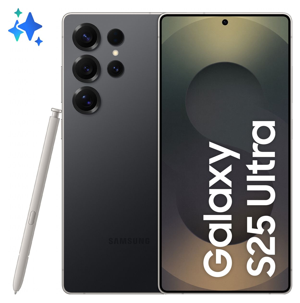 Galaxy S25 Ultra 256 GB 5G Smartphone 17,5 cm (6.9 Zoll) Android 200 MP Vierfach Kamera Dual Sim WiFi 7  (Schwarz, Titan) 