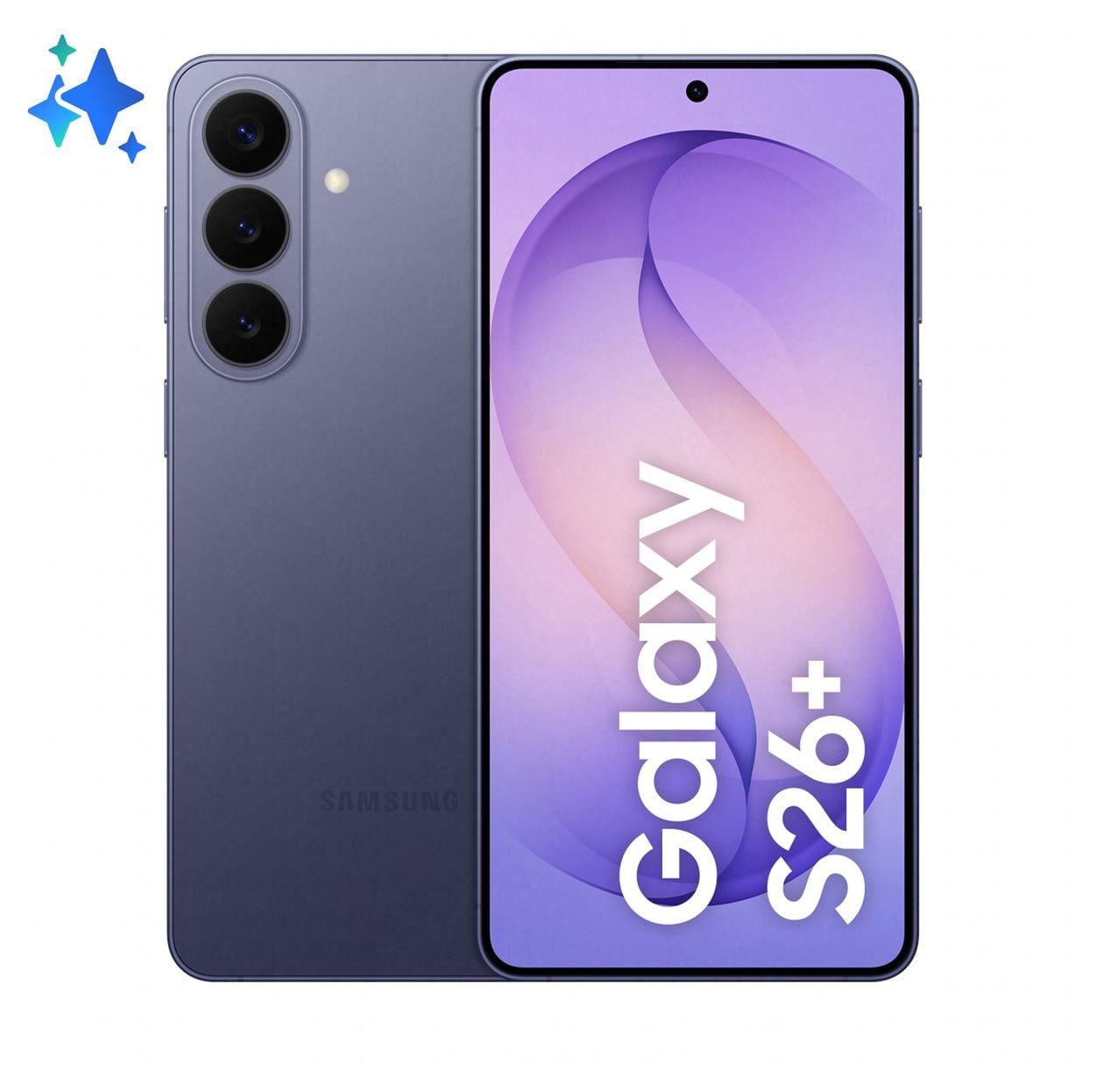 Galaxy S26+ 512 GB 5G Smartphone 17 cm (6.7 Zoll) Android 50 MP Dreifach Kamera Dual Sim WiFi 7 (Cobalt Violet) 