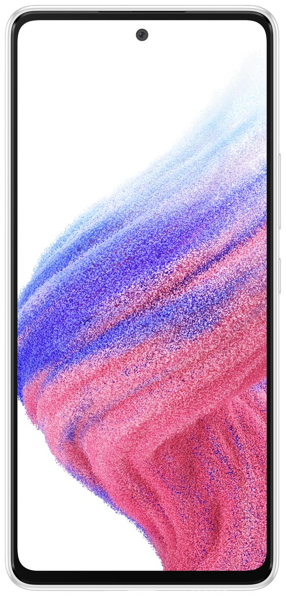 Galaxy A53 5G Smartphone 16,5 cm (6.5 Zoll) 128 GB Android 64 MP Vierfach Kamera Dual Sim (Awesome White) 