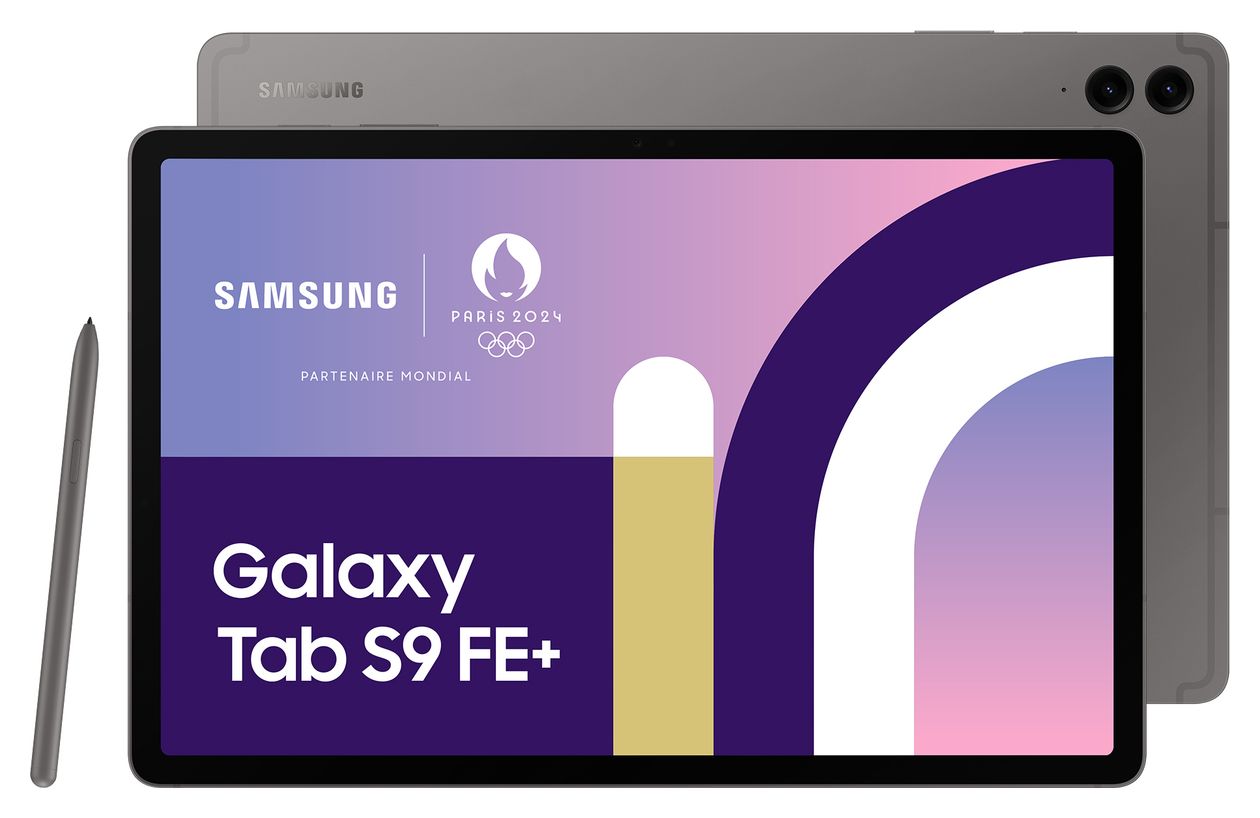 Galaxy Tab S9 FE+ SM-X610NZ 128 GB Tablet 31,5 cm (12.4 Zoll) 2,4 GHz Android 8 MP (Grau) 