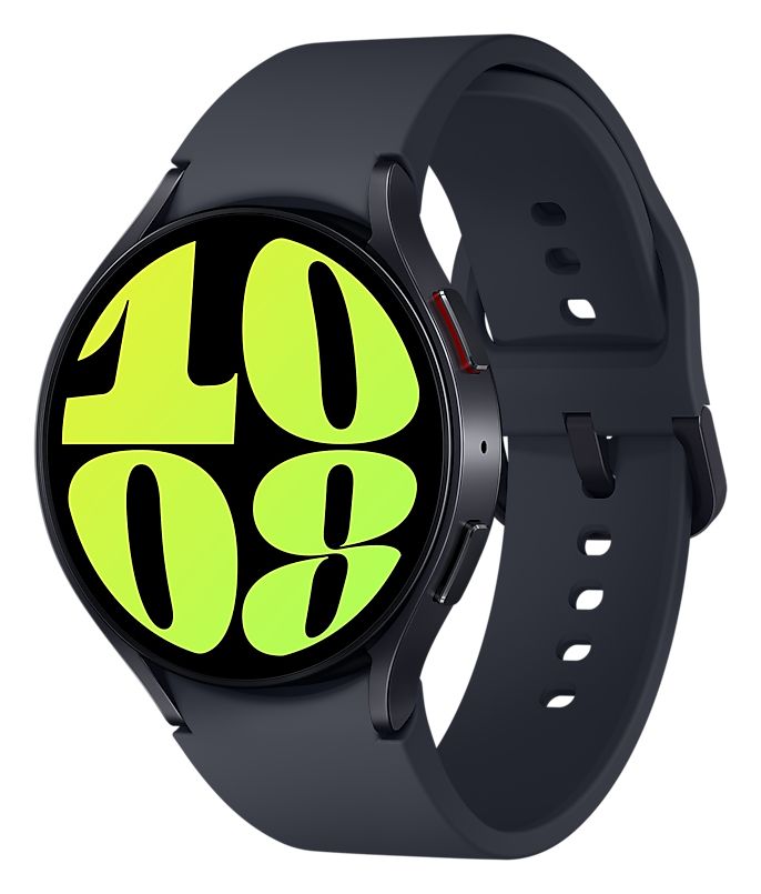 Galaxy Watch6 Digital 44 mm Smartwatch Rund IP68 40 h 327 ppi 4G (Graphit) 