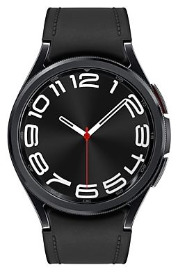 Galaxy Watch6 Digital 43 mm Smartwatch Rund IP68 40 h 4G (Schwarz) 